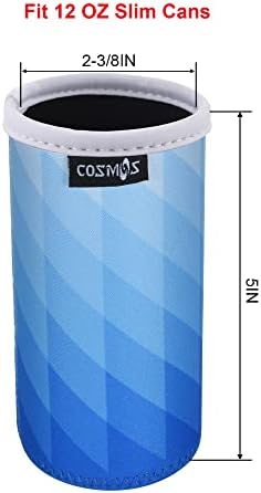 Cosmos 10 kom soft neopren 12 oz Slim Can Cooler Skinny Can rukav može li izolatore za piće za pivo piće