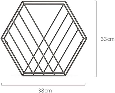 N / A DEKORATIVNI METALNI ZIDNI MAGAZINA MAGAZINA, organizator - Spremanje prostora Kompaktni nosač za časopise, knjige, novine, tablete