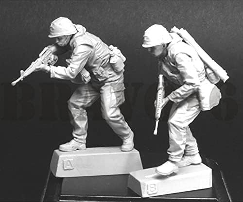 Gl-Home 1/35 vojna ratna tema Vijetnamski rat komplet modela smole američke vojske nesastavljen i neobojen komplet znakova/27g443