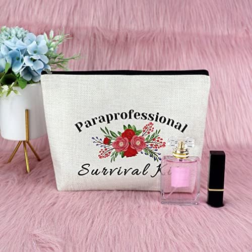 Paraprofesionalni poklon za žene torba za šminkanje Paraeducator rođendanski poklon učitelj zahvalnost poklon asistent u nastavi Hvala