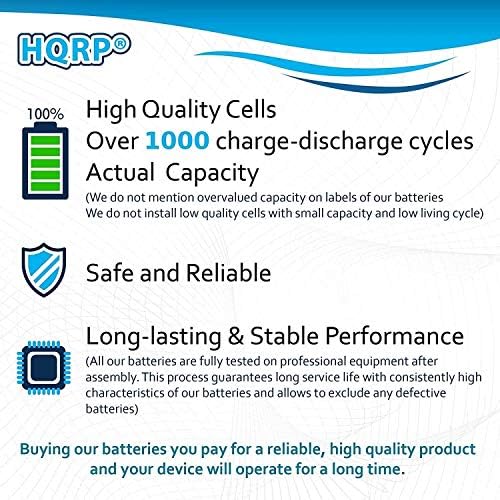 HQRP telefonska baterija Kompatibilna sa VTECH 89-1323-00-00 / 8913230000/891323 / baterija 6822, 6897, DS4121-3, DS4121-4, DS4122-3, I6717, I6725 Bežični telefon