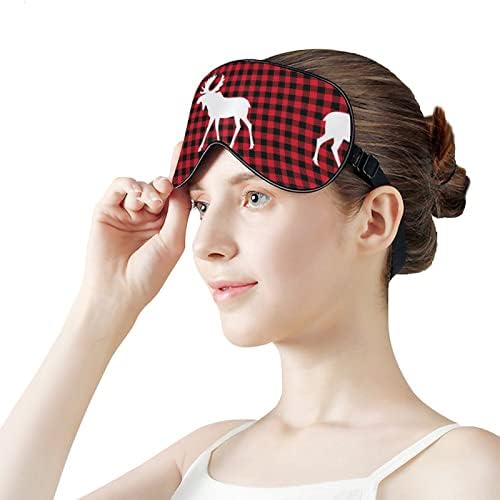 Moose Buffalo postavljen postavljen meko maska ​​za oči efektivne maske za spavanje Switch Comfort povez sa elastičnim podesivim remenom