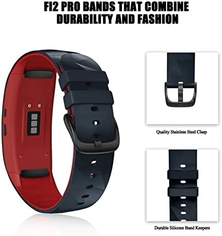 Dfamin Smart Watch Trake za Samsung Gear Fit 2 Pro remen silikonski fitness sat za ručni nosač Fit2 PRO SM-R360 Podesiva narukvica