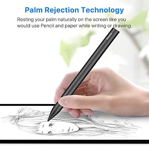 Stylus olovka za Apple iPad, penovska iPad olovka sa odbijanjem palma, 20 sati kontinuirano radno vrijeme, kompatibilan sa Apple iPad Pro 11 ili 12.9, iPad 7. / iPad 6th / MINI 5. / MINI 5. Gen / iPad air 3rd