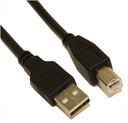 MycableMart 6inch USB 2.0 certificirani 480Mbps tipa muški kabel za muški kabel, crni