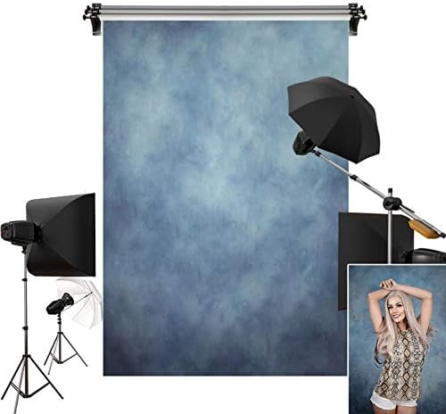 Kate 10x15ft/3x4. 5m siva teksturna pozadina Siva Ljubičasta apstraktna portretna pozadina za snimanje glave za fotografisanje, Foto Video Studio Prop