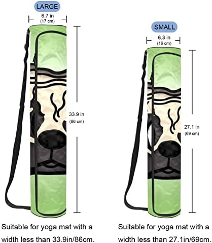 Draw Mops torba za nošenje prostirke za jogu sa naramenicom torba za jogu torba za teretanu torba za plažu
