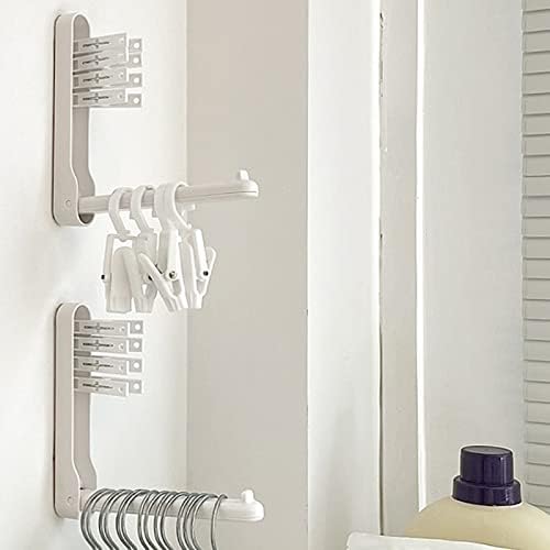 Balkonski stalak za sušenje, uvlačivi stalak za sušenje odjeće Space-Saver stalak za sušenje rublja moguće za jednostavno nošenje