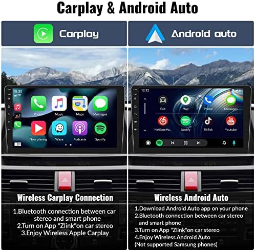 Auto Stereo Radio za Honda Accord 8th 2008-2013, 10.1 dodirni ekran u Dash GPS navigacija, bežični Apple Carplay Android Auto Radio