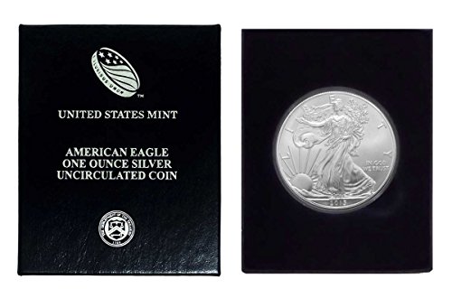2013 - Američki srebrni orao u plastičnom vazdušnom i poklon kutiji sa našim certifikatom autentičnosti dolar američki metvica necrteli
