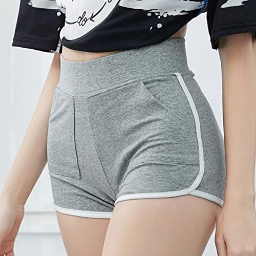 Ženske kratke hlače Hlače Ležerne prilike pune boje Tromjesečne hlače Verzija modnih pamučnih hlača hlače hlače, S-XL