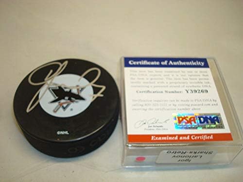 Igor Larionov potpisao San Jose Sharks Hockey Pak Autographed PSA / DNA COA 1A-Autographed NHL Paks