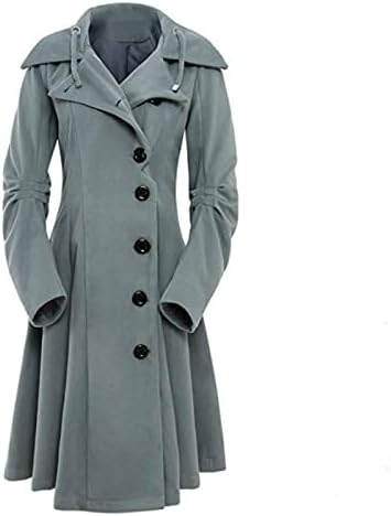 TOPUNDER zimski kaputi za žene dugih rukava s kapuljačom s kapuljačom pulover Otvorena prednja jakna linijska dukserica