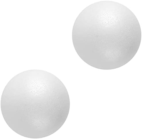 Yardwe 2pcs okrugla pjena lopta vjenčani rekviziti ručno bijela pjenasna lopta