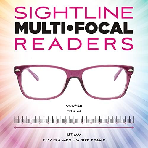 Znamenitosti P312 Medium Fit Multifokus progresivne naočale za čitanje električne energije