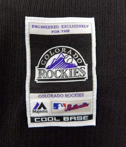 2014-15 Colorado Rockies 90 Igra Rabljeni Black Jersey BP St DP02015 - Igra Polovni MLB dresovi
