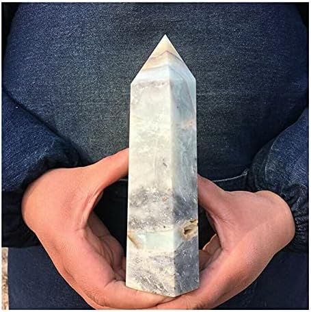 Yalych Poklon prirodni it obelisk kvarcni kristalni štapić za poići za domaće ukrasne kamenje