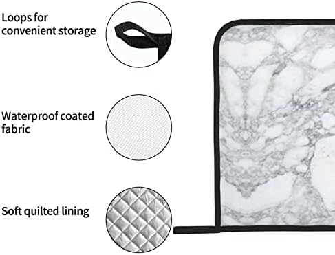 Light crni mramorni kvadratni izolirani pan jastučić-8x8 inča debela, topla resična izolacija.