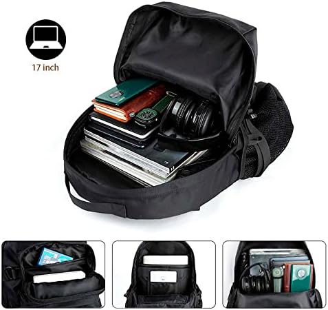 Wodswod Oxford ruksak 17-inčni laptop dnevni liptop Ležerne prilike ruksak vodootporna pješačka kampa za putne torbe veliki kapacitet