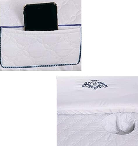 KOJAES masažni Set posteljine, masažni krevet Spa Set 4 komada prekrivači za Kozmetički Salon Spa suknja pokrivač pokrivač jastučnica