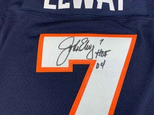 John Elway potpisao je HOF 04 Autogram Mitchell & Ness Replica dres-fanatics Coa - autogramirani NFL dresovi