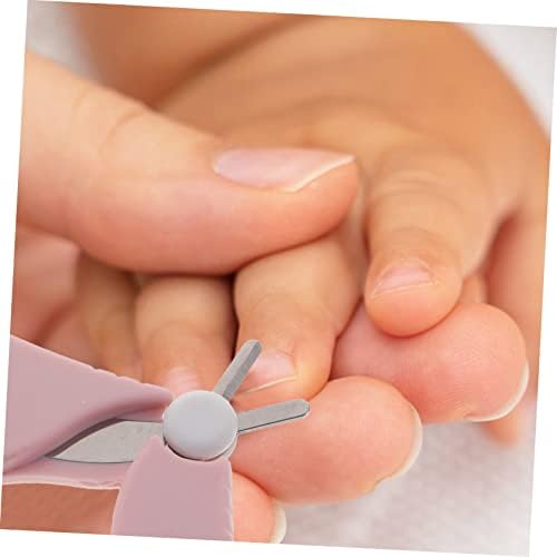 Kombiuda 5 set za nokte za nokte Set za bebe set isporučuje ružičastu bebu posvećena ABS