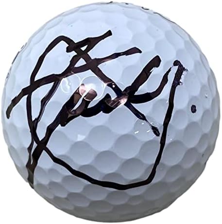 Xander Schauffle potpisao logotip Ryder Cupa Golf Ball JSA - autogramirane golf kugle