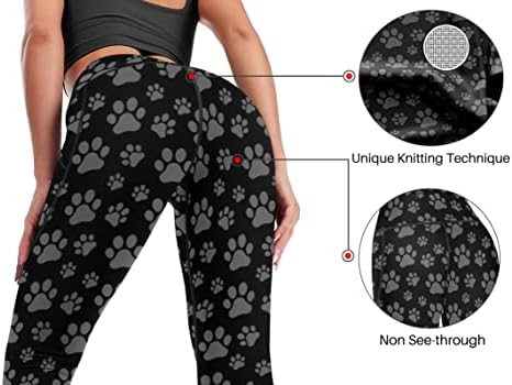 Cerburny visoke stručne vježbe joge hlače sa džepovima vježbanja za žene za žene trčanje hlača