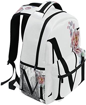 TropicalLife slovo m s cvjetnim ruksacima knjigovodstvene torbe na ramenu ruksak planinarenje PUTOVANJA Dnevni pasivni torbe