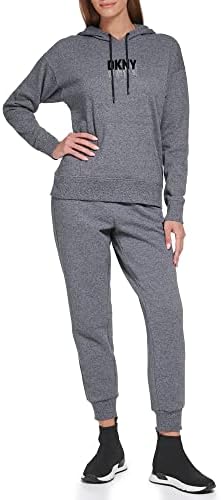 Dkny ženski sportski metalik Stripe Logo Fleece Tweatpant