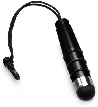 Boxwave Stylus olovka za Leica SL2 - Mini kapacitivni olovka, mali gumeni vrh kapacitivne olovke za Leica SL2 - Jet crni