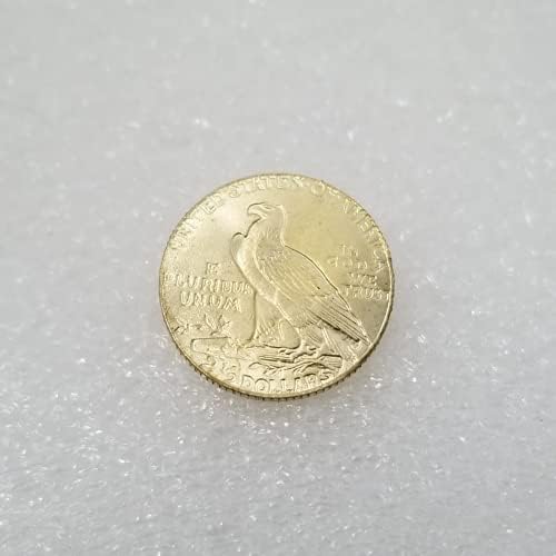 Kocreat Copy 1929 Gold Indian Polual Eagle Coin 2,5 dolara-USA suvenir Coin Lucky Coin Hobo Coin Morgan Dollar Replica kolekcija