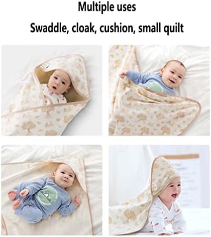 Baby Swaddling Quat sa šeširom za spavanje za spavanje Sack Baby Worller Wrap Anti-Kick Baby Wrap trake za 0-18 meseci dečake