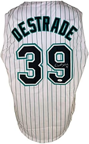 Orestes Destrase autografirani potpisni dres MLB Florida Marlins JSA COA