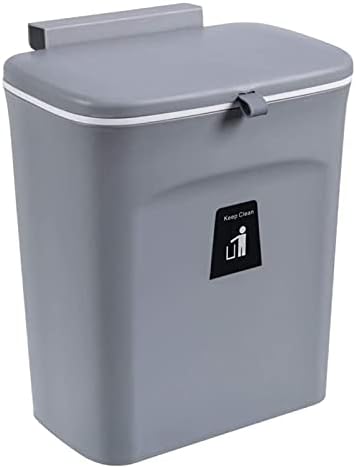 Wxxgy kantu za smeće smeće bin spavaća soba bin korpa za kućnu kancelariju Kuhinjska kupaonica smeće može / bijela sa poklopcem