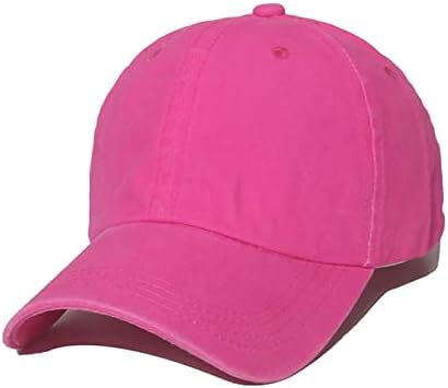 Fluorescencija za bejzbol kapa šešira Ljetni biciklistički kapu s čvrstim kapicama bejzbol kape za žene na otvorenom kamiondžija